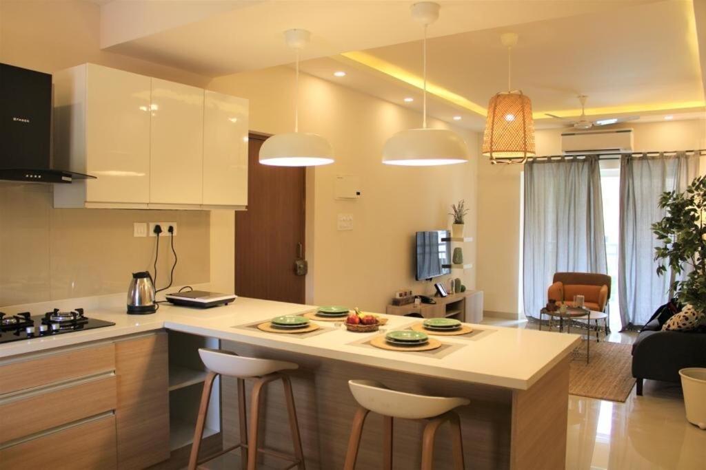 Appartement Charming 2Bhk Getaway In Siolim Extérieur photo