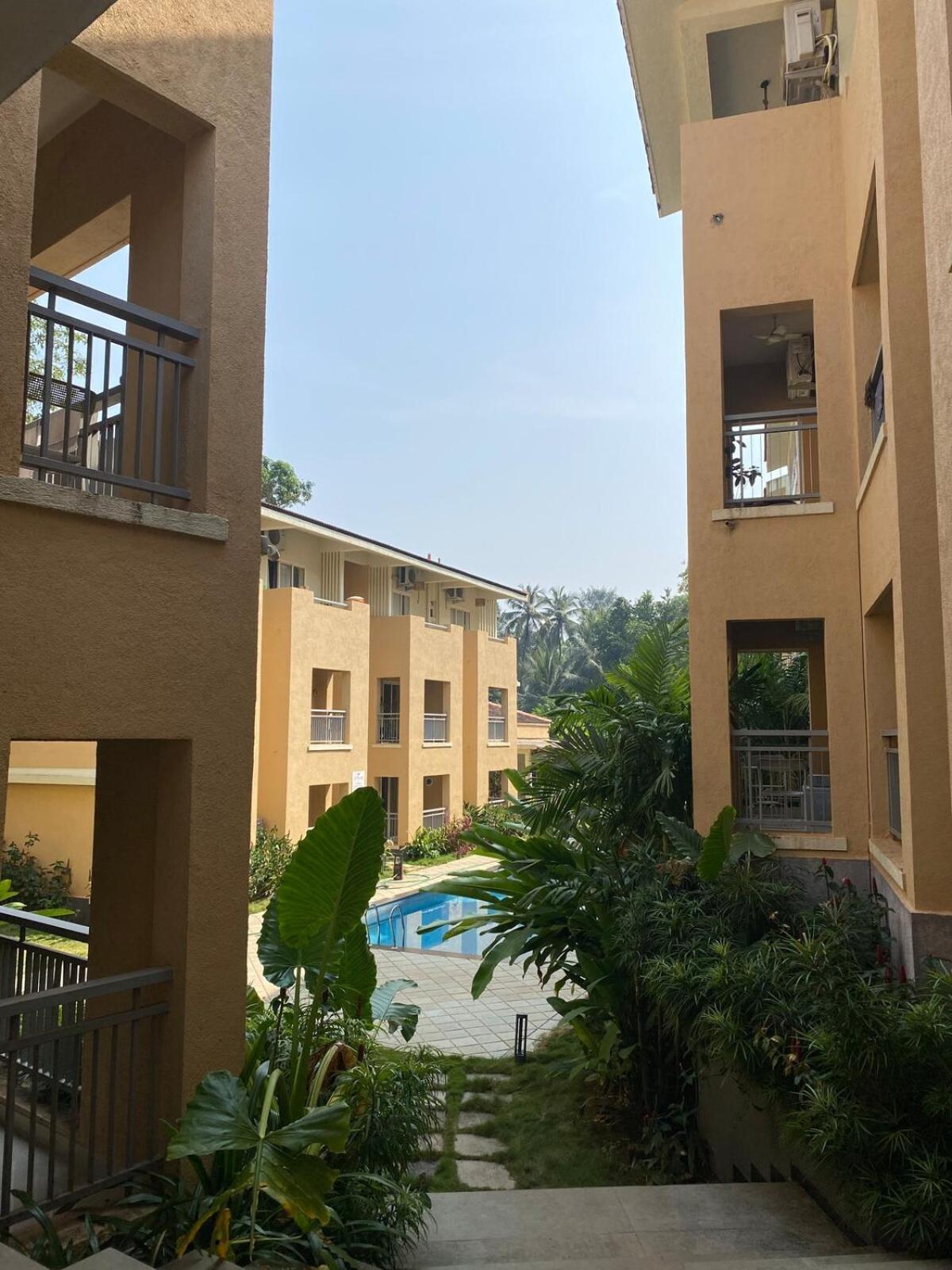 Appartement Charming 2Bhk Getaway In Siolim Extérieur photo